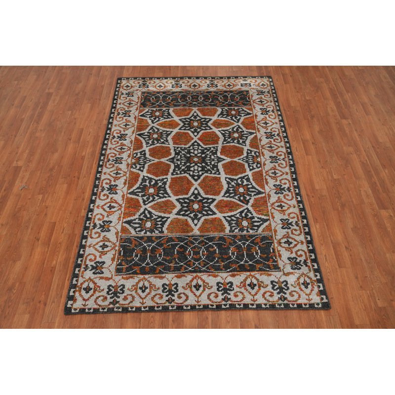 Distressed Living Room Area Rug 5x8