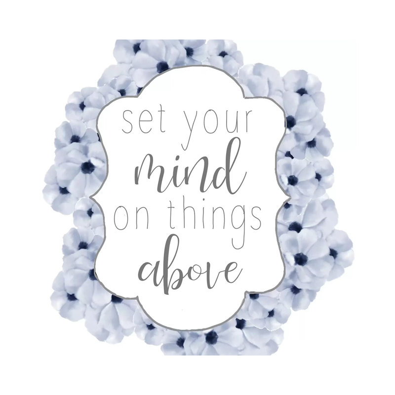 Set Your Mind by Ann Bailey - Wrapped Canvas Print, 66.04 cm H x 66.04 cm W x 3.175 cm D