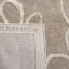 Tapis gris en laine / coton / viscose touffeté à la main Claudian-23568458