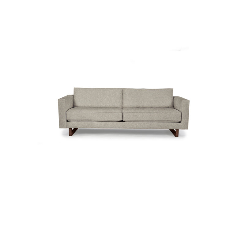 Avalon Sofa, Walnut, Paprika Polyester Blend