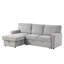 Canapé-lit modulaire Upholstery avec espace de rangement, port USB, 2 porte-gobelets sur les coussins de dossier (même numéro de pièce; WY000335AAE)-2100151080