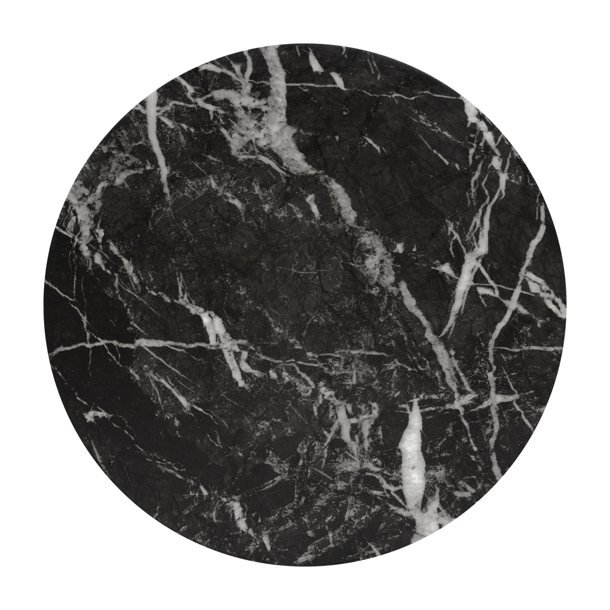 Dalissa End Table, Black Marble