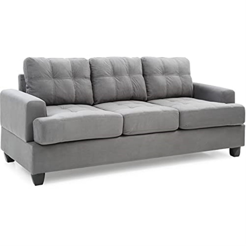 Canapé Penta - Sandridge, Microfibre grise