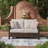 Drakes Beach Outdoor Loveseat With Cushion