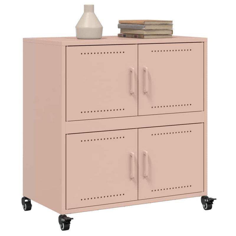 Alyesha Accent Cabinet, Pink