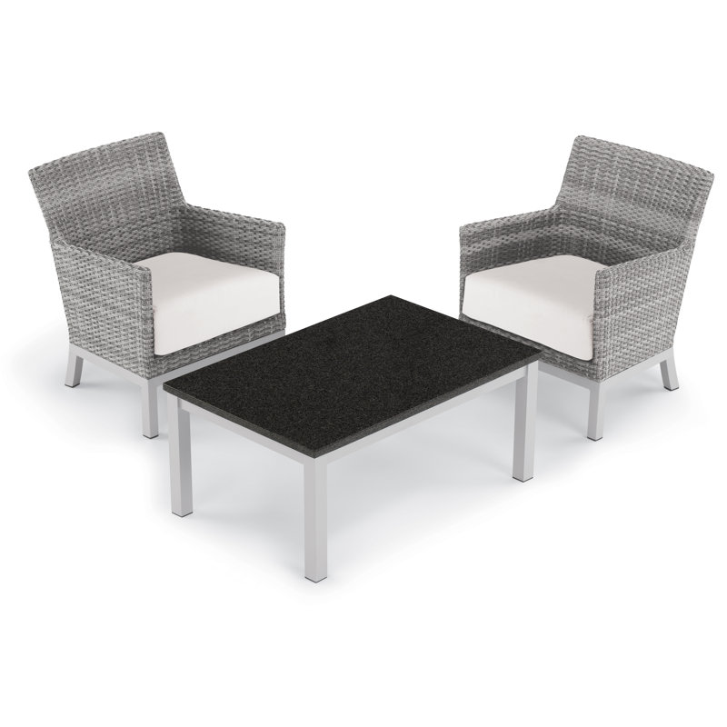 Argento Outdoor Lounge Chair, Eggshell White