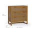 Solid Wood 76cm W 3 - Drawer Chest of Drawers-124338532