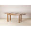 Oak Oval Solid Wood Dining Table