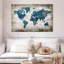 Carte du monde nautique rustique Aliaz-107867576