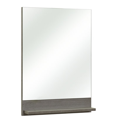 Bathroom mirror 328 Alika rectangular made of wood