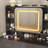 Modern Makeup Vanity with LED Mirror, USB Outlets, 2 Drawers & Stool-722624269