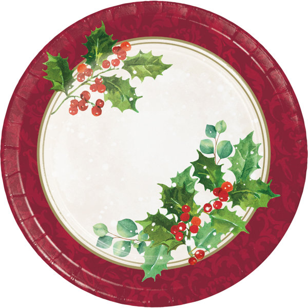 https://assets.wfcdn.com/im/01255179/resize-h600-w600%5Ecompr-r85/2511/251161561/Christmas+Holly+Paper+Plates%2C+24+ct.jpg