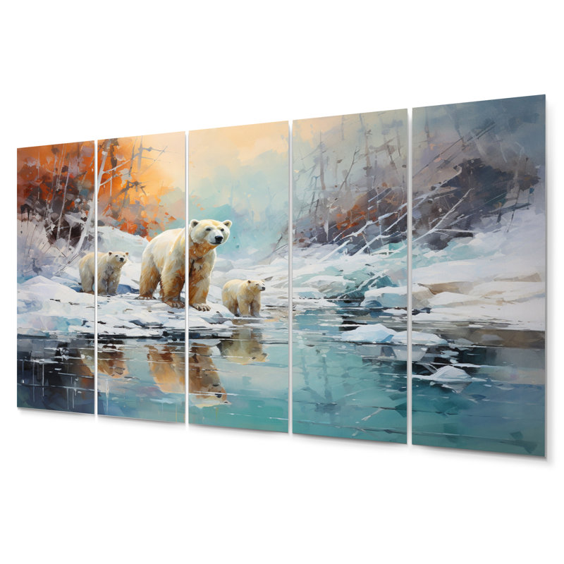 Rustic Cities & Countries Wall Decor on Metal