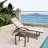 Herv Square Aluminum Outdoor Side Table-1542500674