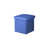 Blue Faux Leather