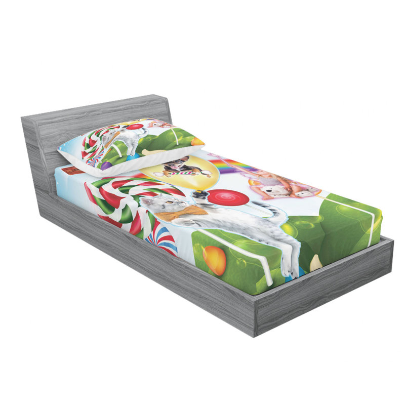 Microfiber Sheet Set, Twin XL Sheet Set with Fitted Sheet
