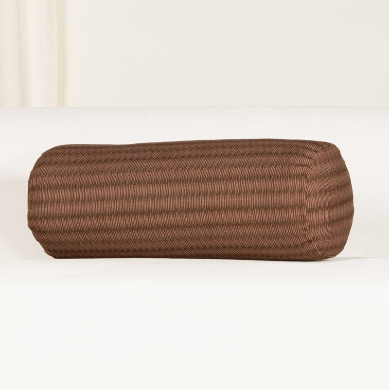 Coussin décoratif Brushstroke Clay, 21" x 8", Polyester