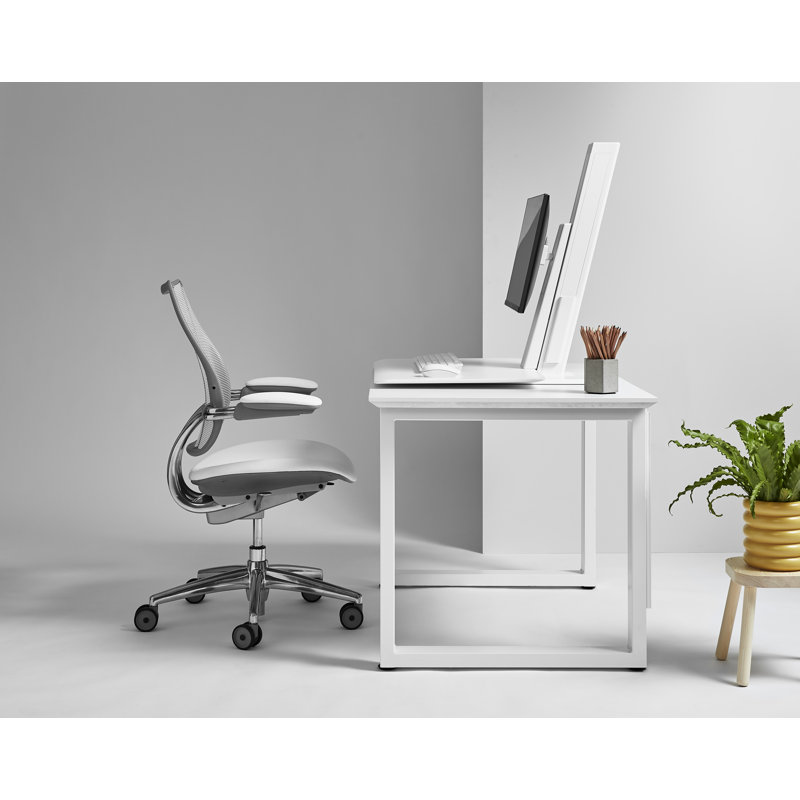 Quickstand Eco Standing Desk Converter, White