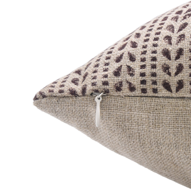 Linen Indoor/Outdoor Pillow Cover, Square, 18" x 18", Red