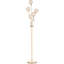 155.97 H cm Polished Tree Floor Lamp