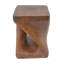 Table d'appoint MGO Twist Shape, texture semblable au bois-119233060