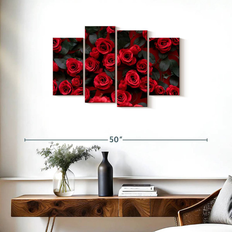 Harnek Artificial Red Roses