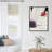 White Daisy And Ladybug Print On Canvas-98693937
