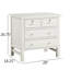 Georgina 4-Drawer Storage Nightstand - Antique Gray-1822550553