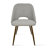 Mid-Century Upholstered Dining Chairs Set Of 8 With Metal Legs-1191020660