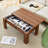 Multi-functional MDF Coffee Table with Password Lock, Suitable for Storing Firearms and Wine, with Dimensions of 39.3*21.6*16.6 Inches.