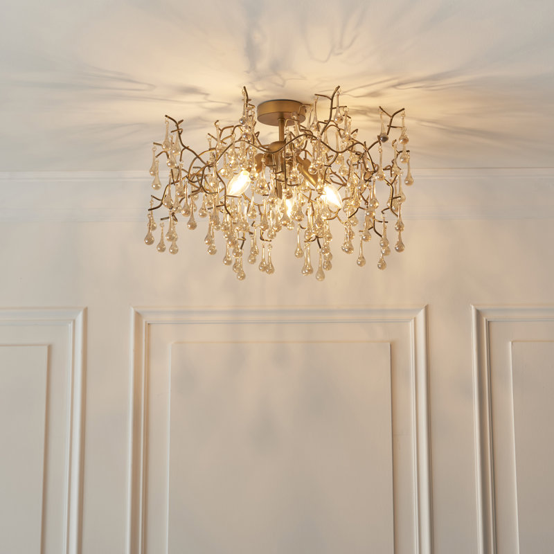 Hewes 3 - Light Crystal Chandelier