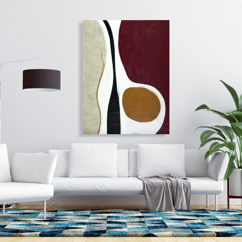 Multiforme - Toile de bureau abstraite pour une décoration intérieure élégante