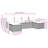 Vidaxl Garden Sofa Set Grey