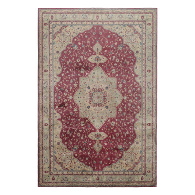 Antique One-of-a-Kind 8'3X11'8 Hand Knotted Area Rug