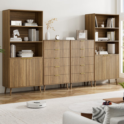 71" Kitchen Pantry With Dressers