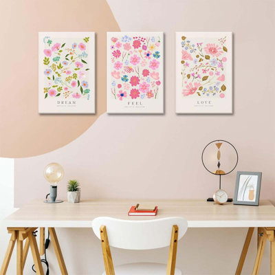 3 Piece Wrapped Canvas Print