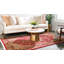 Tapis traditionnel Azar couleur merlot-71262274