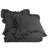 Lily Washed Linen Ruffled Edge Romantic Farmhouse 3 Piece Comforter Set-1055889116-1071882006