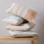 Bellis Cotton Striped Cushion Cover-364006845-402128222