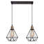 Biddle 2 - Light Black Pendant