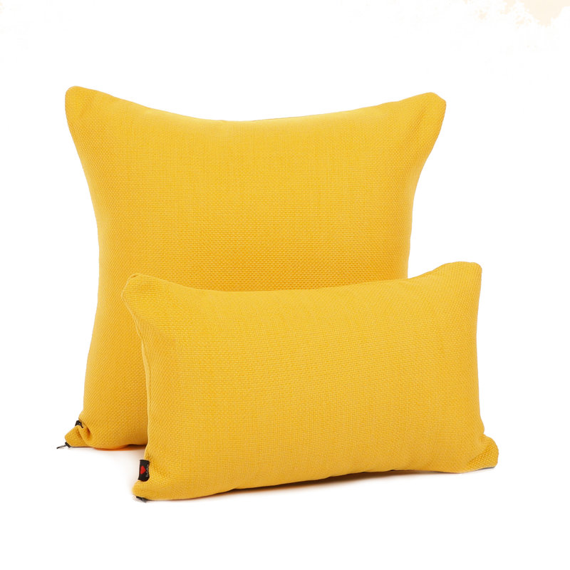 Morelia Square Cushion, 55 x 55cm, Yellow