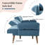 Canapé convertible en futon 69,69 po Brooksley-294253817