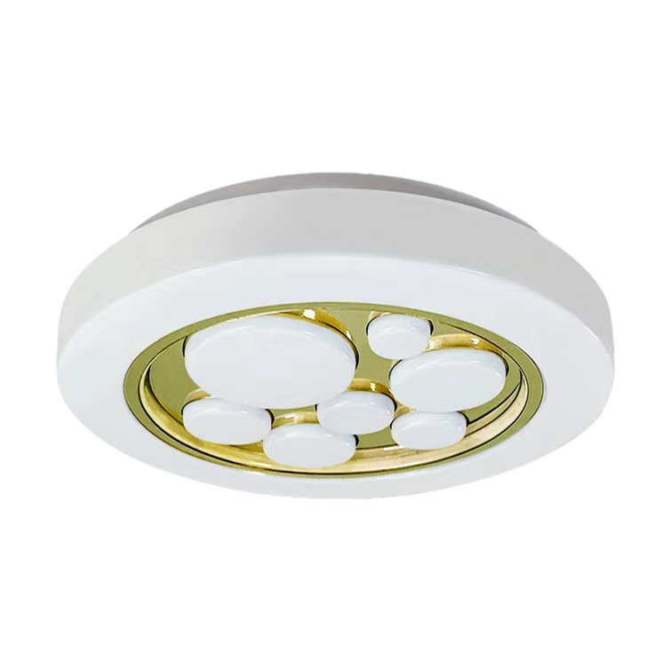 Bubbles Plastic LED Flush Mount