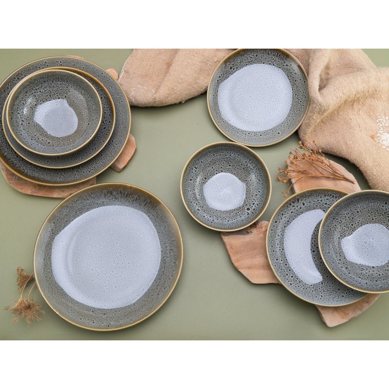 Stoneware Dinnerware Set 12 Piece - Service for 4