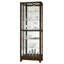 Luke V Lighted Curio Cabinet-406363447