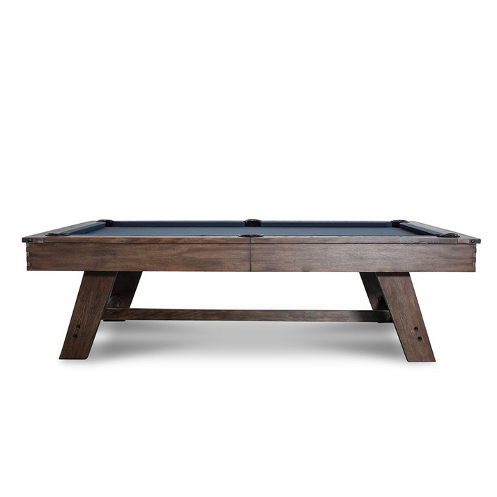 Nixon Billiards - Table de billard ardoise Hunter (pieds en bois) - Noyer brossé 8 pi