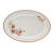 Rabia 45-piece Porcelain Dinnerware Set, embossed floral (service for 8)