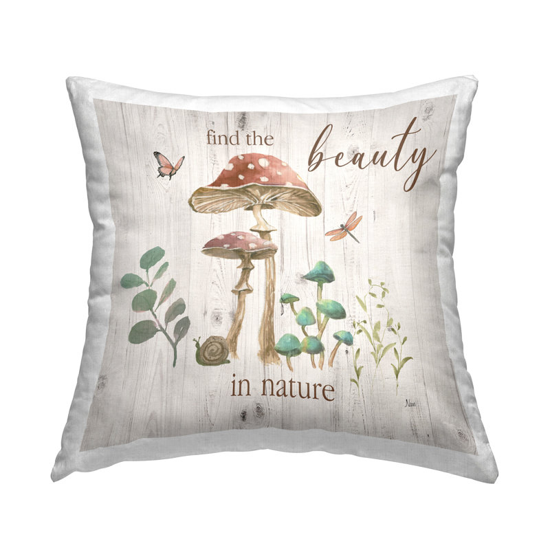 Coussin décoratif Find Find In Nature par Nan