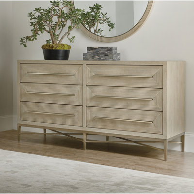 Cascade Six-Drawer Dresser