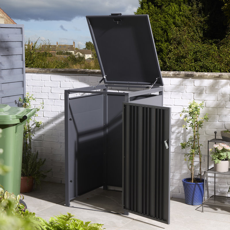 Metal Single Bin Store, Anthracite